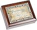 Cottage Garden Granddaughter You Have Brought Such Joy Woodgrain Jeweled Music Box Plays Wonderful World