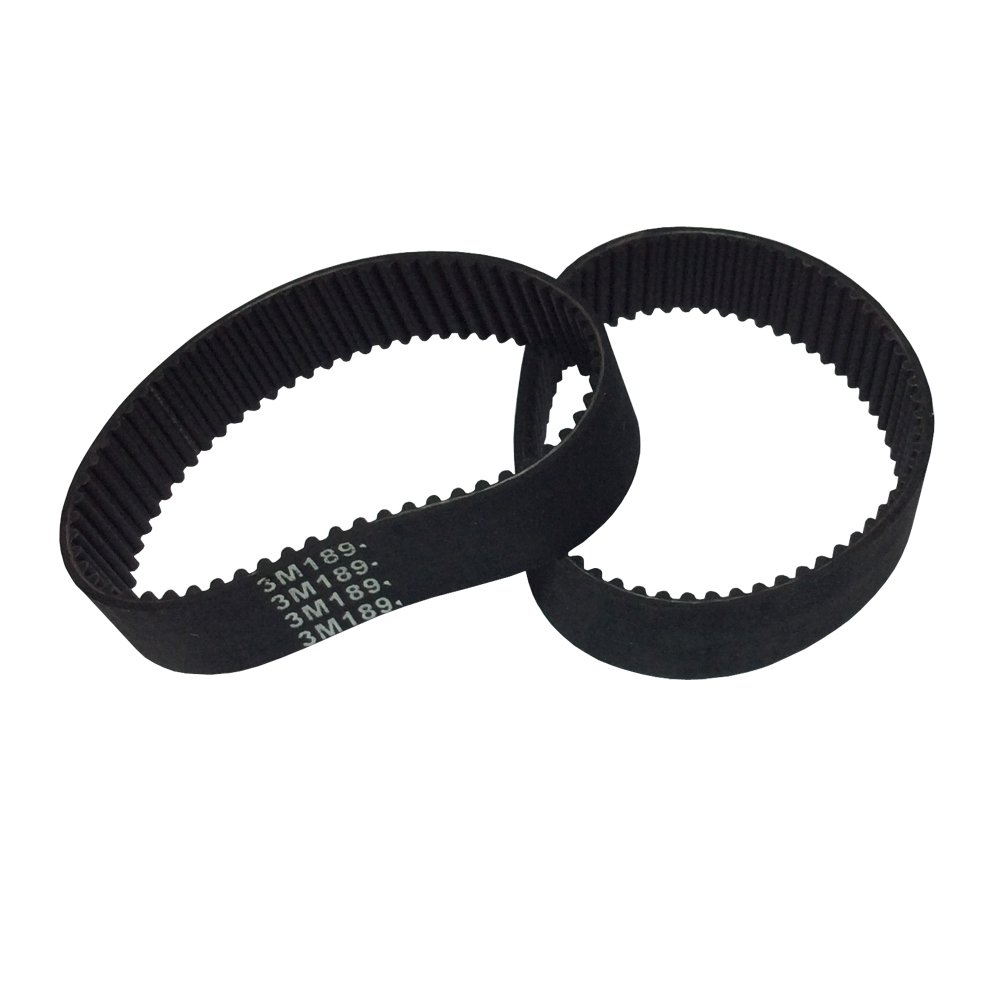 Conveyor Belts BEMONOC Pack of 2pcs HTD 3M Small Rubber Timing Belt 411mm Length 137 Teeth 15mm