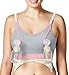 Bravado Designs Women’s Pumping Bra Hands Free | Clip and Pump | Pumping Accessory | Dove Heather | L