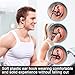 INSMART Bluetooth Headphones, Wireless Headphones, bluetooth headphones with mic, IPX4 Waterproof, HD Sound with Bass, Ear Hooks Design for Running Gym, Long battery life for iPhone7 Android