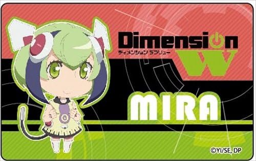 Amazon Dimension W 百合崎ミラ プレートバッジ アニメ 萌えグッズ 通販