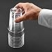 50 Heavy Duty Disposable Cups | 10 oz. Premium Clear Hard Plastic Fancy Glasses for Parties & Weddings (50 Pack) by Bloomingoods