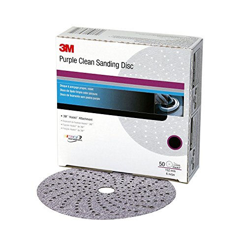 Click Here to See More Images 3M 01815 Disc 734U P220 Grit Purple 6-Inch Hookit