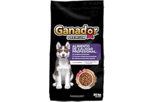 Ganador Premium Cachorro 20 kg, Razas Medianas y Grandes. El empaque puede variar