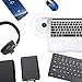 Techkey USB Bluetooth 4.0 Adapter for PC, Wireless Dongle, for Stereo Music, VOIP, Keyboard, Mouse, Support All Windows 10 8.1 8 7 XP vista (black-1)