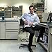 Safco Products 6680 Soft Tough Economy Workbench Chair (Optional arms sold separately), Black