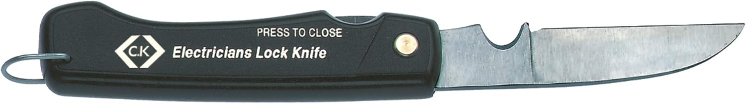 C.K 484001 Electrician's Knife, Black, 10 cm - Image 3