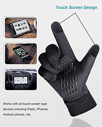 image for Anbobo Winter Gloves Cold Weather Windproof Thermal Touchscreen Gloves
