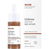 DEleventh Korean Brand Caffeine Vitamin E Eye Serum 30ml / Anti-Aging Repair Eye, Anti-Oxidation, Fade Fine Lines, Tender Skin, Remove Acne, Moisturize and Remove Dark Circles Under the Eyes