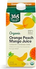 365 By Whole Foods Market, Organic Orange Peach Mango Juice, 52 Fl Oz