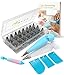 Bryta Cake Decorating Supplies Kit - 24 Icing Tips, Silicone Icing Pen, Reusable and Disposable Piping Bags, Cake Scrapers | Best Baking Supplies for Cakes, Cupcakes, Cookies and Pastries