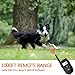 candyPet Dog Training Collar with Remote, 2019 Upgraded 1000ft Rechargeable Waterproof Remote Control Training Collar, 3 Adjustable Beep/Vibration/Electric Shock Collars for Small/Medium/Large Dogsthumb 2