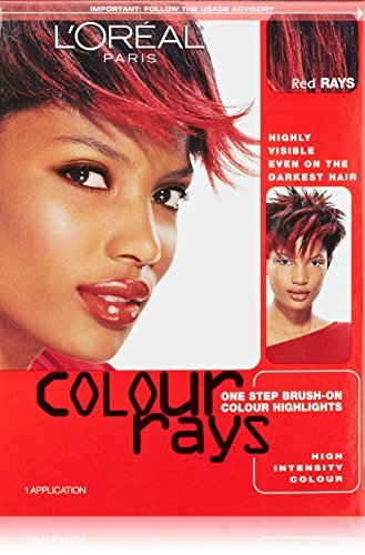 L'oreal Paris Colour Rays Hair Color, Red Rays (Pack of 3)