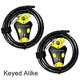 Master Lock - Two 6 ft Python Adjustable Cable