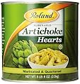 Roland Marinated Quarters Artichoke Hearts, 5-Pounds Can