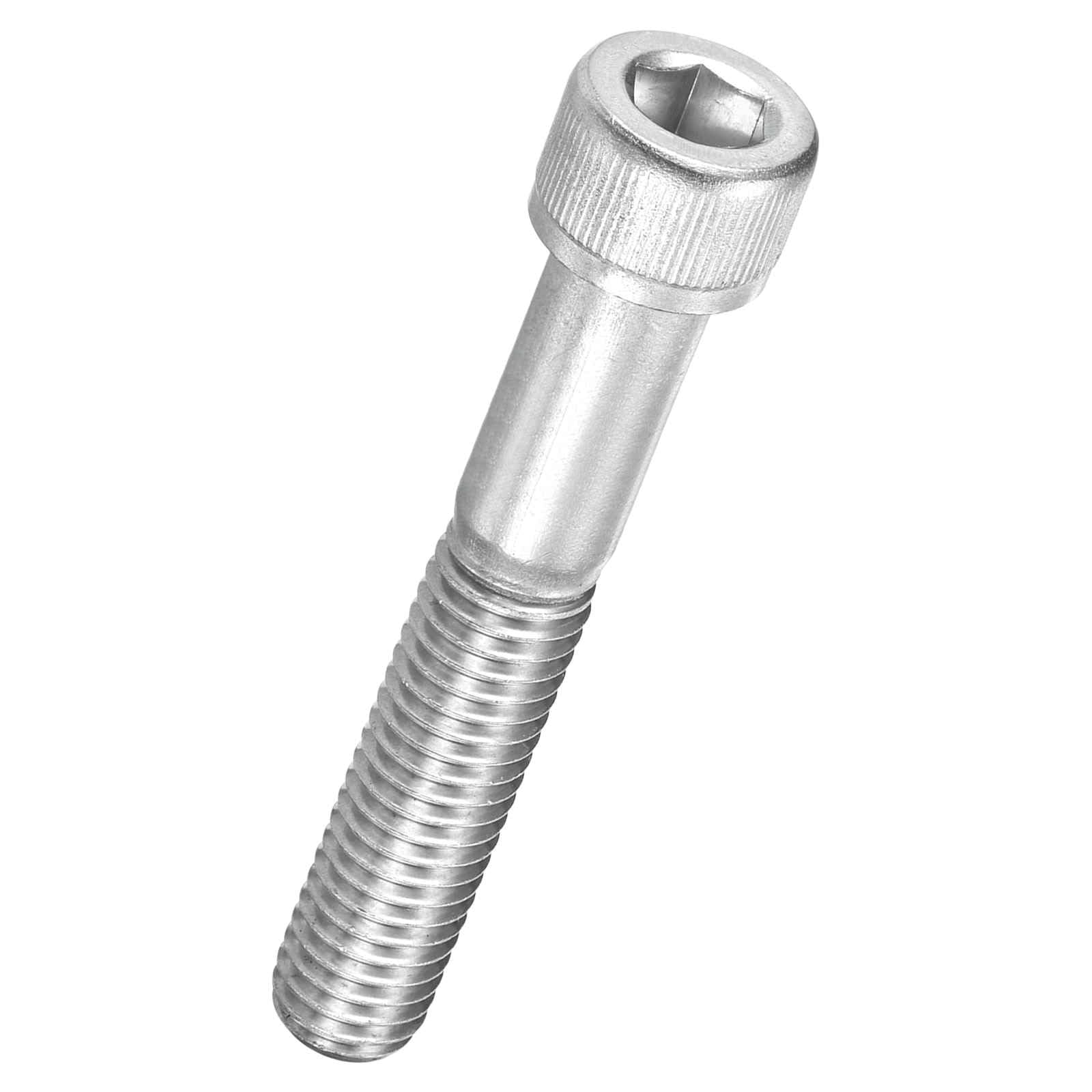 Kozelo 1pcs Socket Head Cap Screws - [5/8"-11 x 2-3/4"] UNC 304 Stainless Steel Allen Socket Drive for Electrical Motor 3D Printing Fan Engine Replacement Use, Silver