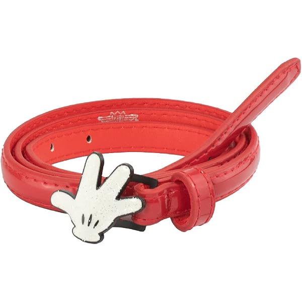 NWT Disney Minnie Mouse classic belt Amazon.com: Disney Belt, Minnie Mouse Ears Outline Silver  main image 4