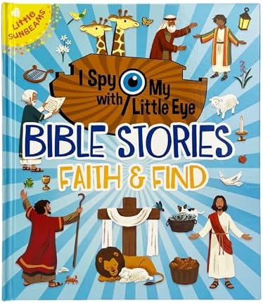 I SPY BIBLE: A Christian Picture Puzzle Book Seek & Find Adventure