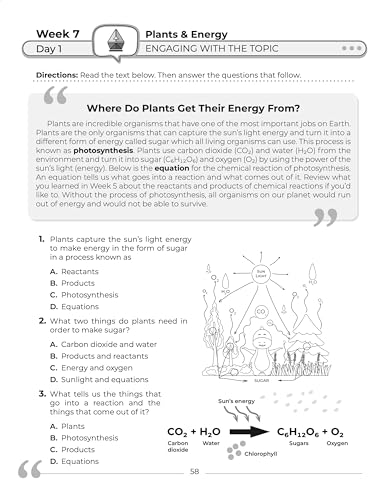 5th Grade Science: Daily Practice Workbook | 20 Weeks of Fun Activities (Physical, Life, Earth and Space Science, Engineering | Video Explanations Included | 200+ Pages Workbook)