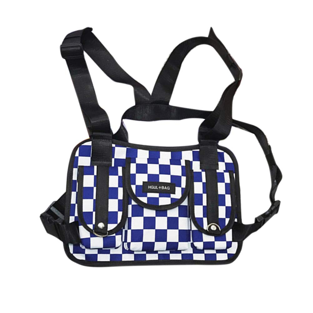 Hihey Tactical Multifunción Bolso de Escuela Mochila Bolso Bandolera Bolso  de Hombro Hip Hop Streetwear Pecho Rig Bolso Militar de Pecho Bolso Cruzado  de Cintura iribb Shoppers y bolsos de hombro Bolsos