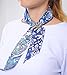 Marycrafts Size 1 Horn Twilly Scarf Ring Scarf Clip Scarf Slides Handmade 3.4x2.2 cm