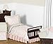 Sweet Jojo Designs 2-Piece Gold and White Polka Dot Window Treatment Panels Curtains for Amelia Bedding Collection