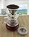 800ml glass pour over coffee carafe, 800ml pour over glass carafe