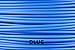 LulzBot RM-AB0046 ABS 3D Printer Filament, 3 mm Diameter, 1 kg Spool, Blue
