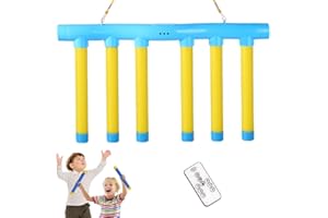 WUSAIRX Upgraded Catching Sticks Game, Hand Eye Coordination Training, Reaction Training Toy, Adjustable Speed Drop Stick Game with Remote Control, Falling Sticks Catching Game for Kids Adults