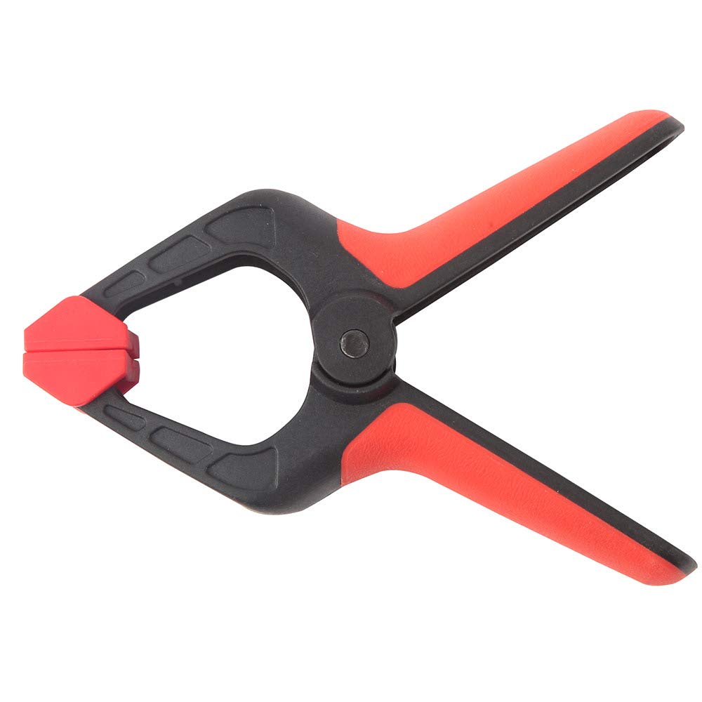 WORKPRO W032012 Nylon Spring Clamp, 3 inch, Pivoting Jaw Nose, Ergonomic Handle, (1 Pack)
