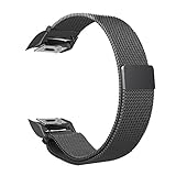 Fintie for Gear S2 Watch Band [Large], [Magnet Lock] Milanese Loop Adjustable Stainless Steel Replacement Strap Bands for Samsung Gear S2 SM-R720 / SM-R730 Smart Watch - Space Gray