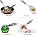 Stainless Steel Kitchen Utensils Set - 23 Piece Nonstick Kitchen Cookware Tools Spatula Set - Cooking Set with Stainless Measuring Spoons included - Kitchen Utensil Gadgets Pots and Pans Accessories