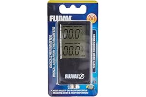 Fluval 2 in 1 Digital Aquarium Thermometer (11193)