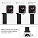 BMBEAR Compatible Apple Watch Band 38mm 42mm Soft Silicone Replacement iWatch Band for Apple Watch Series 3 Series 2 Series 1