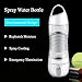 OULYLAN DIDI Sports Water Replenishing Cup Moisturizing Spray USB Charging Humidifier Ultrasonic Air Aroma Diffuser Mist Maker 400ml Water Bottle with LED Lights for Travel, Outdoor, Indoor (Gray)