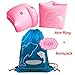 Floatation Swimwear Kids Swim Vests One Piece Swimsuits with Adjustable Buoyancy for 1-10 Years Baby Girls Boys Pool Beach