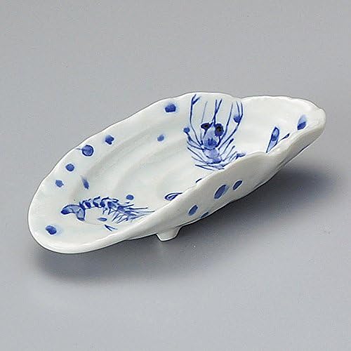 Small bowl rock prawns size[ 16.5 x 7.9 x 4cm ] Japanese dish plates traditional oriental asian