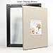 Lawrence Frames 11 by 14-Inch Black Shadow Box Frame, Linen Inner Display Board