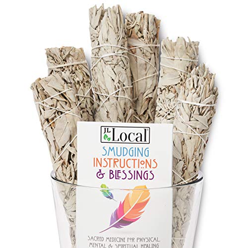 JL Local Wanderlust 9” White Sage Smudge Stick - Extra Large Smudging Wand Incense Stick for Cleansing, Purifying… - Image 7