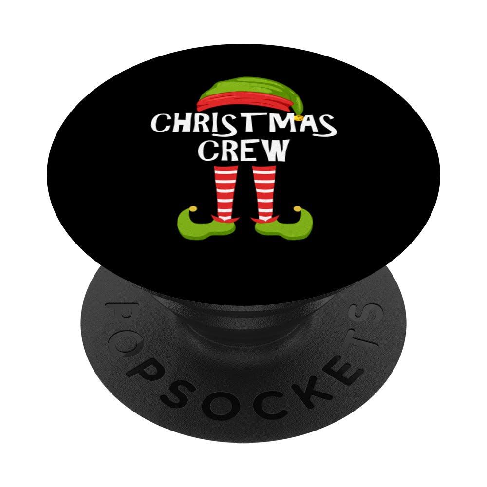 Christmas Crew Matching Family Christmas Party Pajama Group PopSockets PopGrip: Swappable Grip for Phones & Tablets