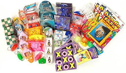 The Award Box- Prize Box- Over 50 Assorted Treasure Box Prizes For Classroom Including Fidget Spinners Great For Parents, Teachers, Therapists, Doctor's Offices or Parties (Advanced Edition)