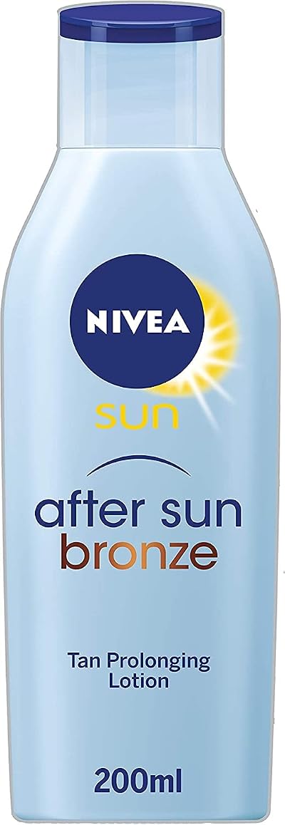 NIVEA SUN After Sun Bronze Lotion 200ml Tan Prolonging Hydration Moisturiser