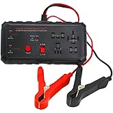 12V Automotive Relay Tester, Car Battery & Alternator Test Kit | Relay Switch & Circuit Inspector | Tests 4 & 5 Pin Relays | Battery Tester | Alternator Tester | Sound Troubleshooting | Patented