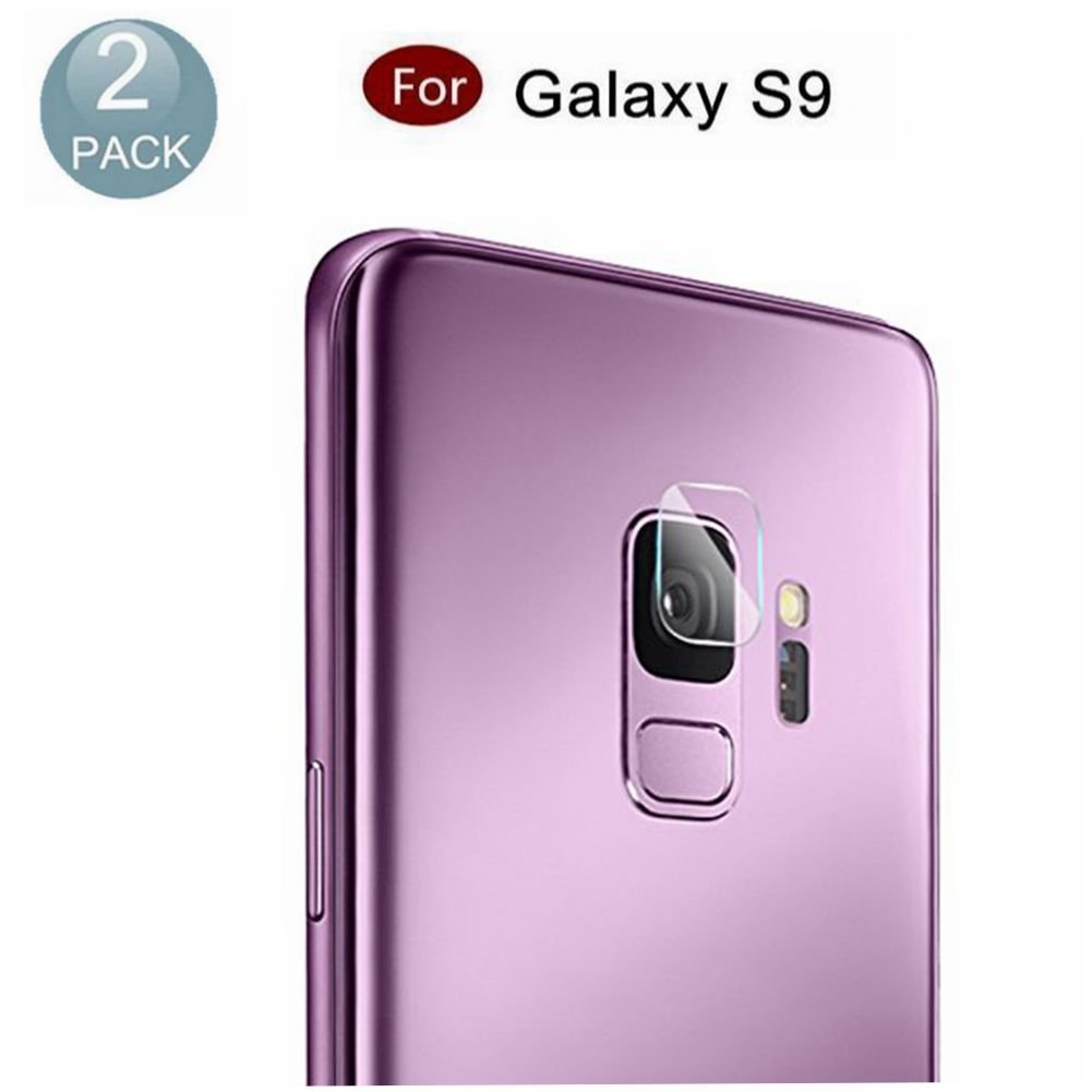 Samsung S9 Back Camera Lens Protector, PRODELI HD Clear Ultra Thin Protective Film Tempered Glass Cover Guard (2 Pack)