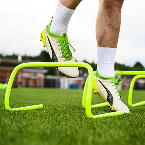 6 Agility Hurdles Set - 6"/9"/12" Multi-Sport Training Hurdles For Speed & Agility