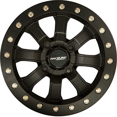 Raceline Mamba Beadlock ATV Wheel - Black [14x7] 4/156 - (4+3) - Thumbnail 3