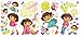 RoomMates RMK1378SCS Dora the Explorer Peel & Stick Wall Decals
