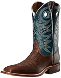 Justin Men's Bent Rail Rough Rider Cowboy Boot Square Toe - Br738