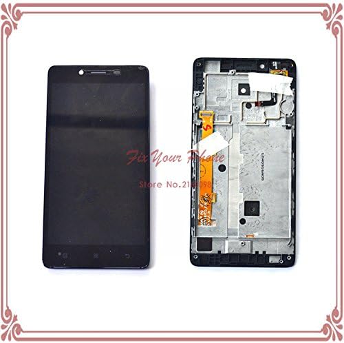 TOTTA LCD Display+Touch Screen Glass Assembly For Lenovo A6000 With Frame -Black