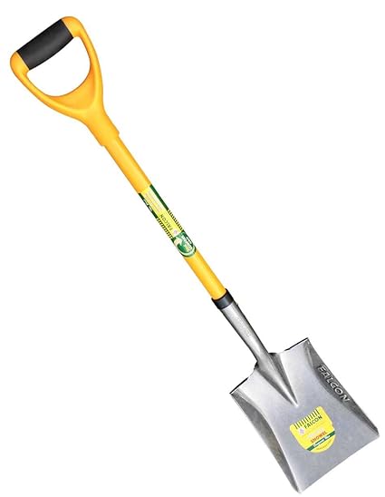 Falcon FSS-4001 Steel Garden Shovel (Multicolor)